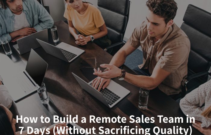 best outbound sales setup
